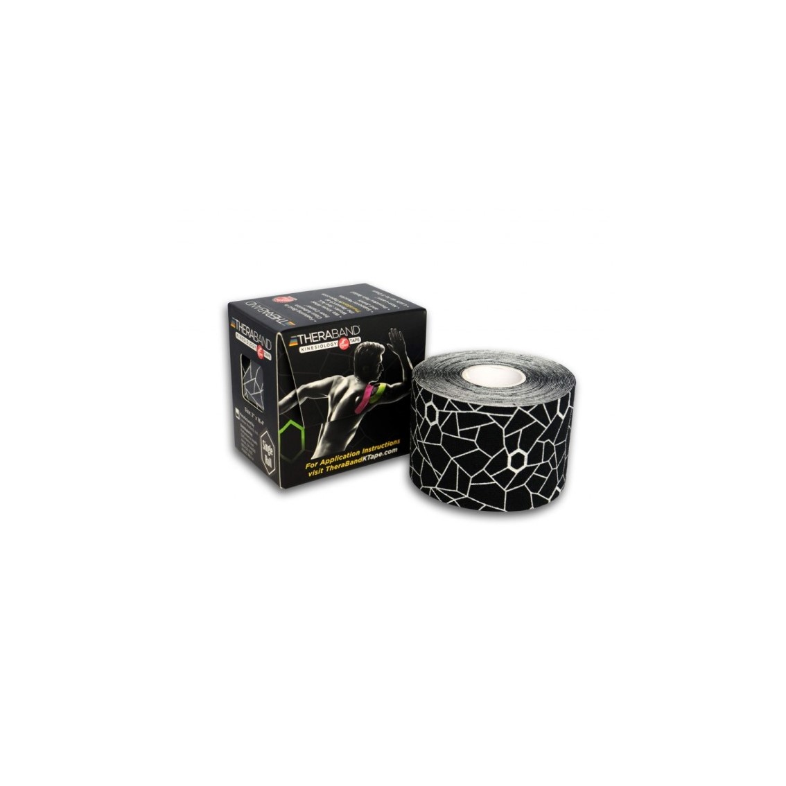 KINESIO TRAKA THERA BAND CRNA